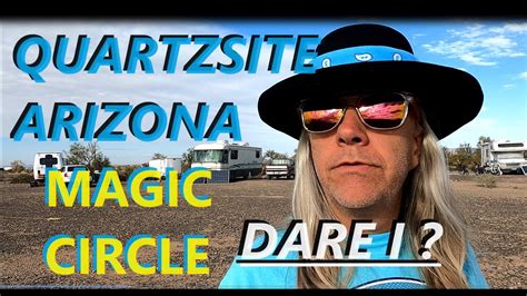 Getting Lost in the Wonders of the Magic Circle Quartzsite Map